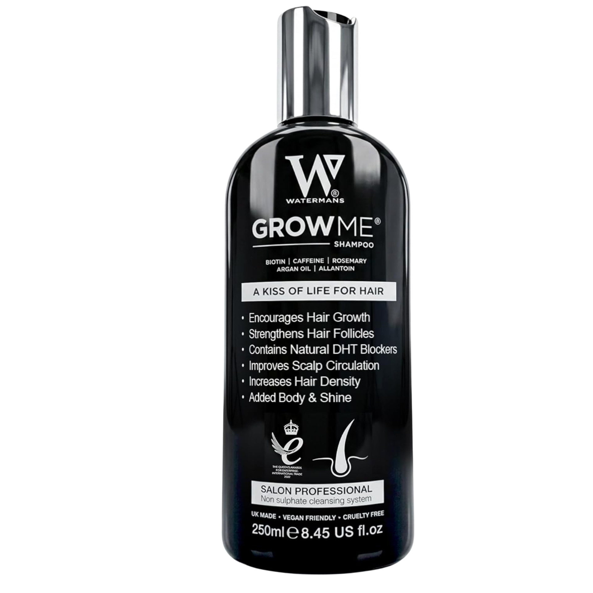 Best hair growth shampoo UK – Watermans Grow Me