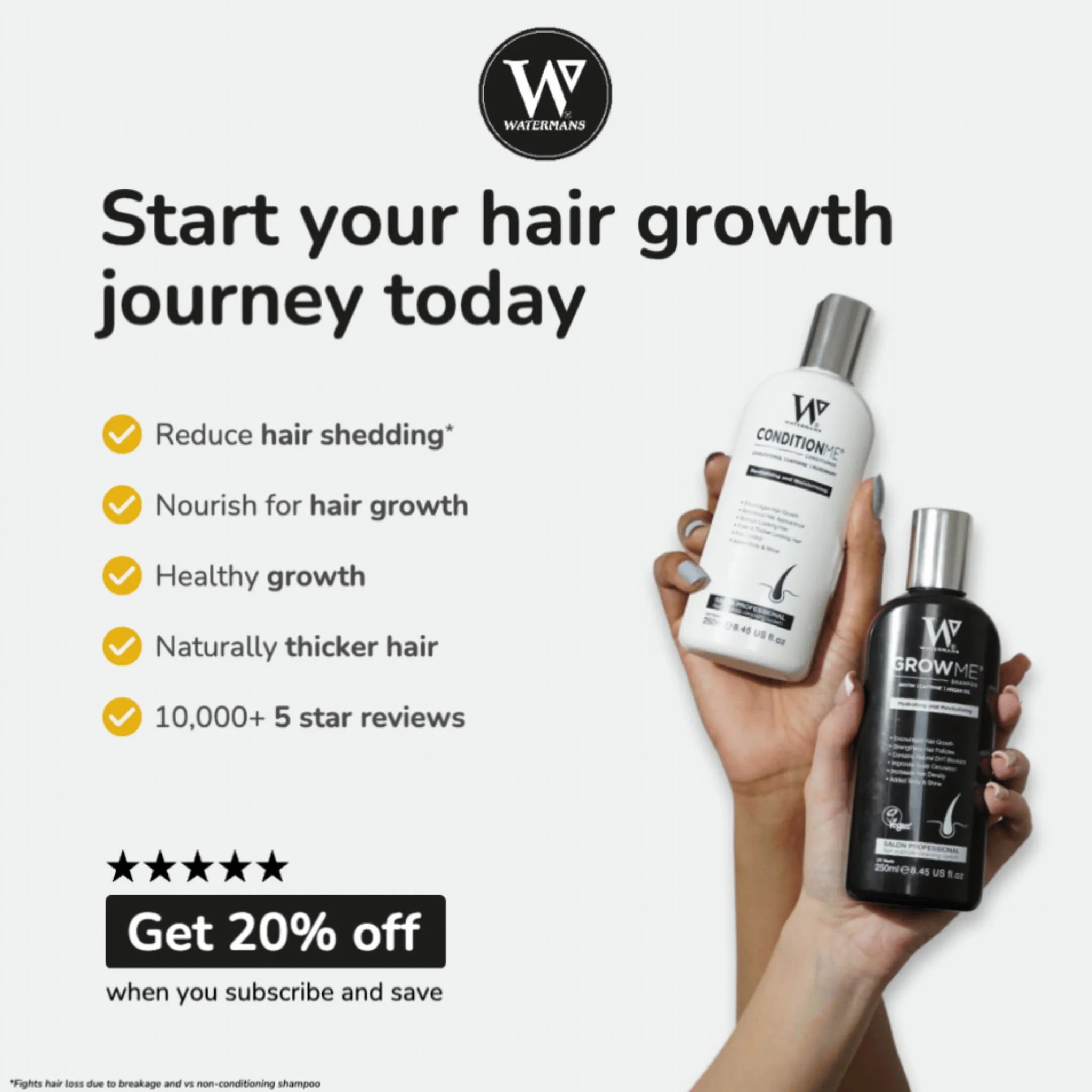 Grow Me Shampoo & Conditioner Set