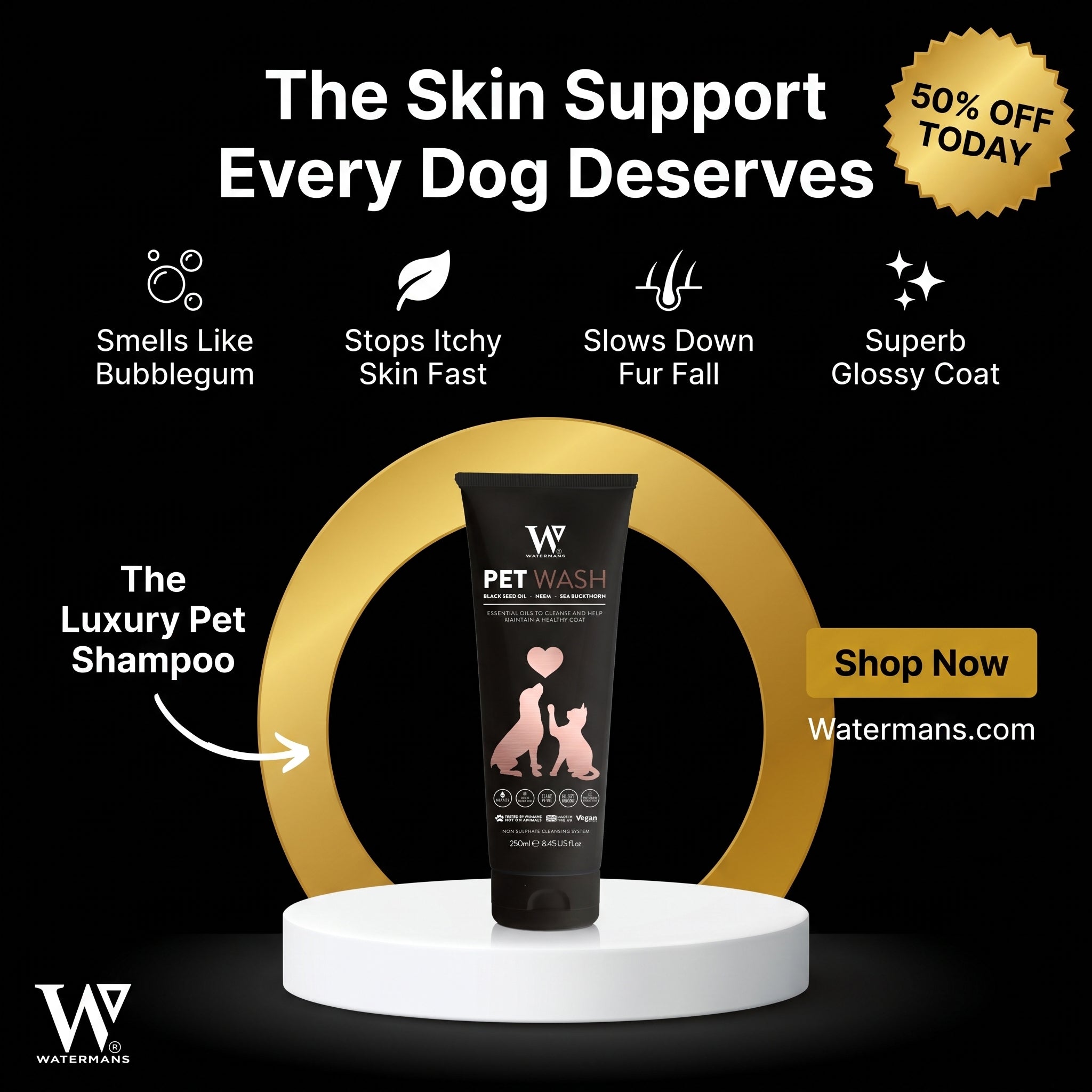 Best Dog Shampoo UK | Multi use for Dogs and Cats