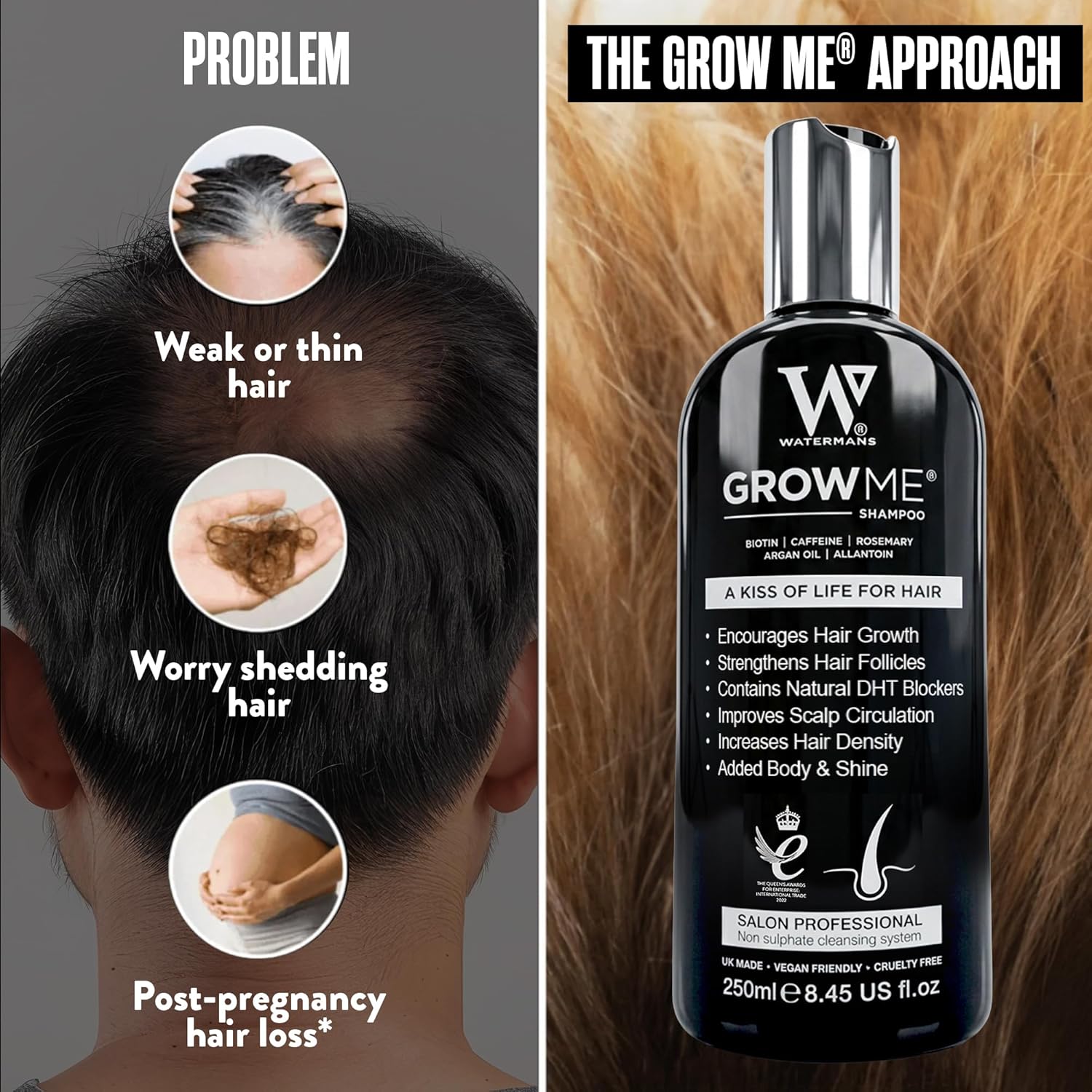 Best hair growth shampoo and conditioner UK