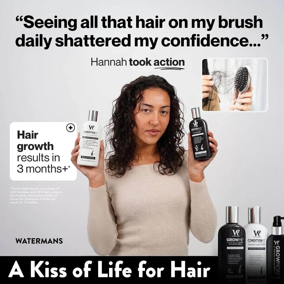 Hair Growth Shampoo, Conditioner & Scalp Elixir Set - The Complete 3-Step Routine | Most Purchased