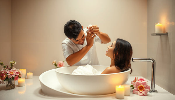 The Art of Pampering: A Gentleman's Guide to Washing a Woman's Hair with Care and Love