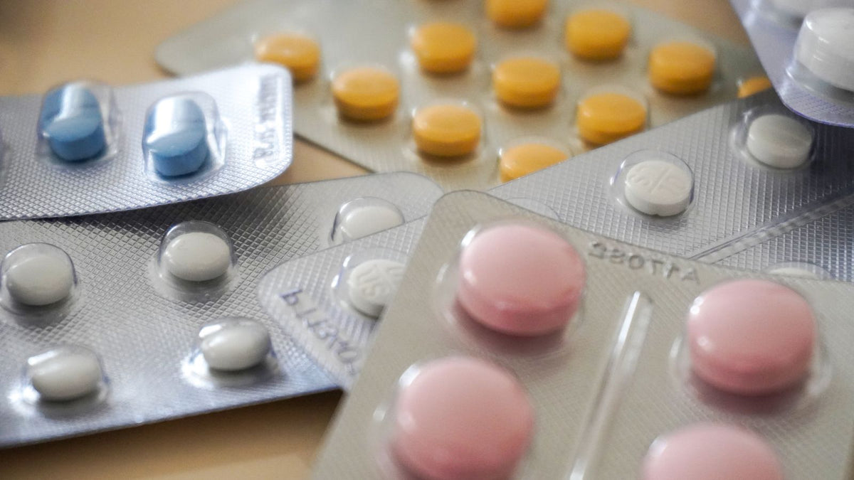 Blister packs of medication, the starting point for a trichologist Worksop medication review of hair shedding