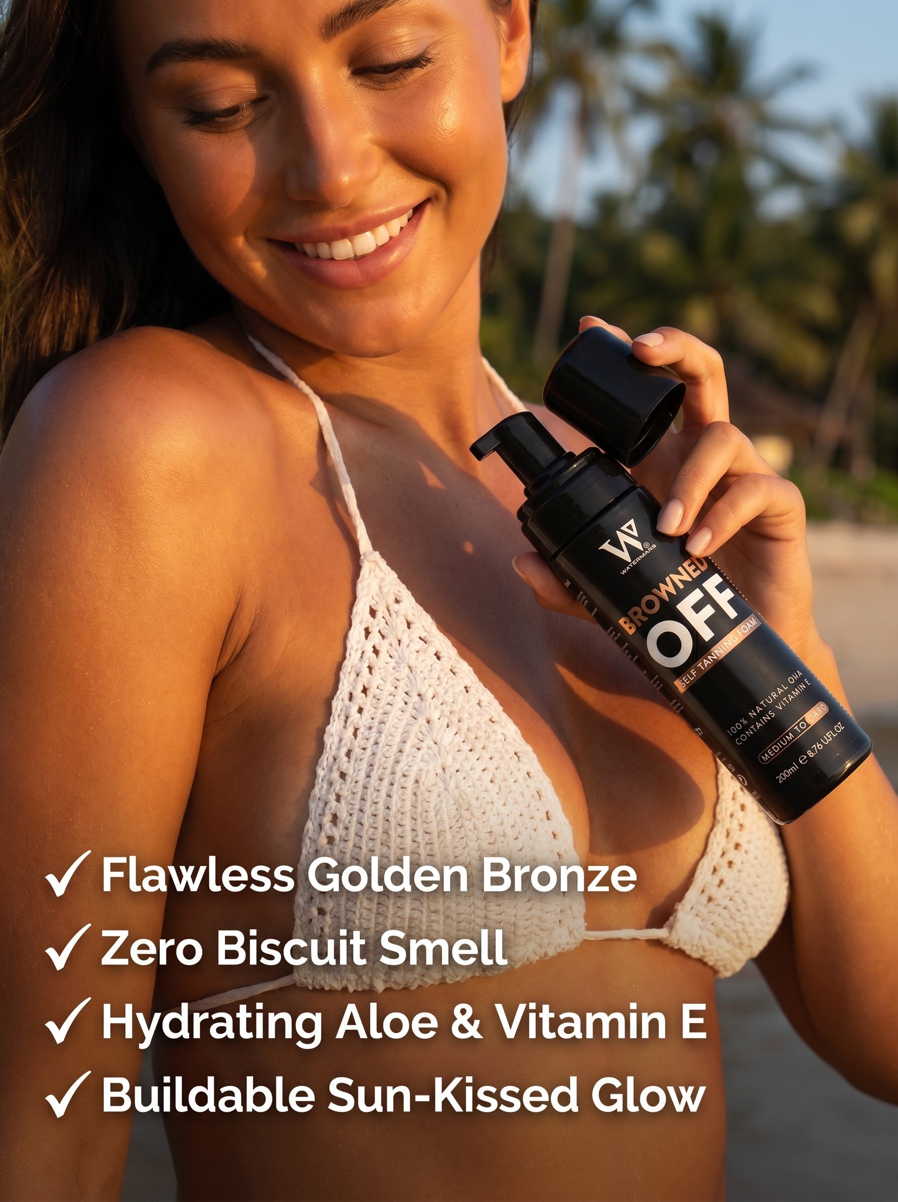 Browned off Tanning Foam Medium to Dark