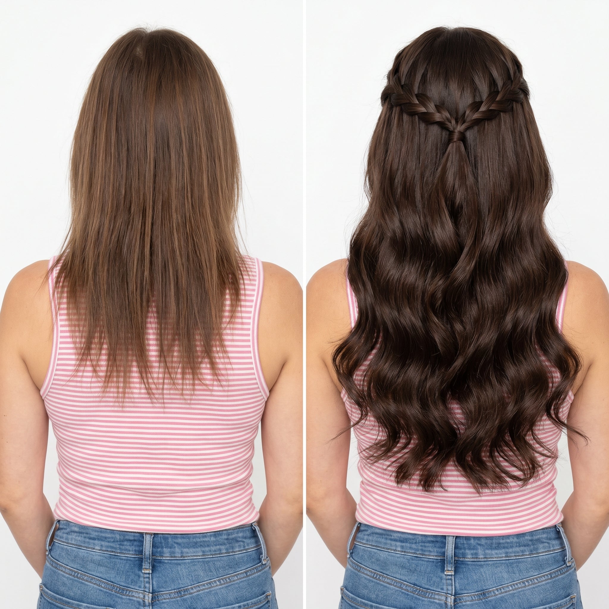 Instahair Luxury Double Drawn Weft 160g - 20 Inch Remy Hair Extensions
