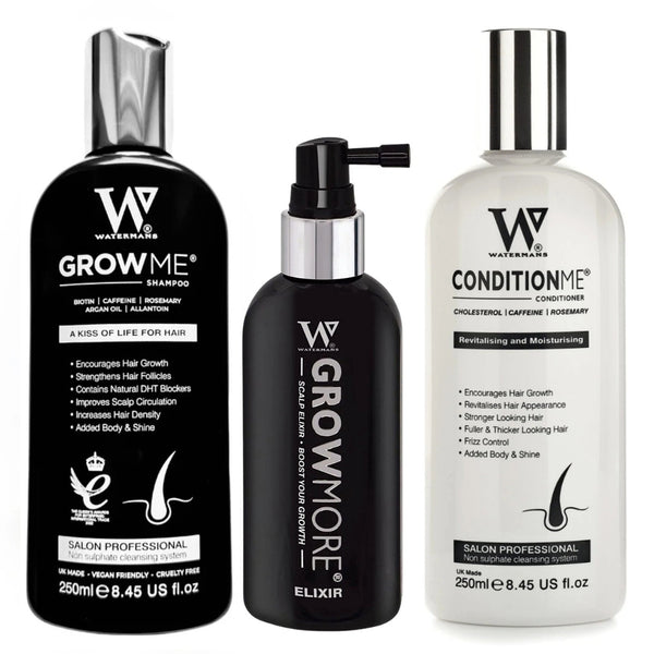 Shampoo & Conditioner, Elixir leave-in scalp treatment.  Hair Survival Kit - 2nd Most ordered set