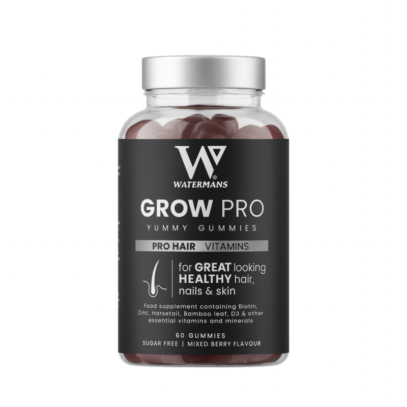 GrowPro Yummy Gummies Hair Vitamins, Skin & Nails. Sugar Free