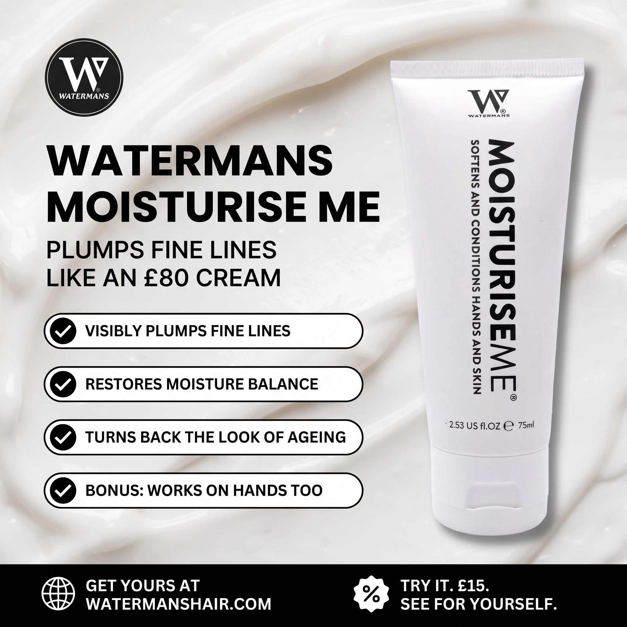 Plumping Moisturise Me® Face & Hand Cream