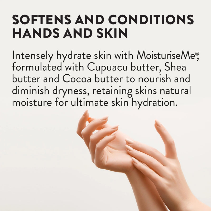 Moisturise Me Hand and Skin Cream, Cupuacu butter, Shea butter, Cocoa butter, Allantoin & Almond oil - Watermans