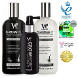 Shampoo & Conditioner, Elixir leave-in scalp treatment.  Hair Survival Kit - 2nd Most ordered set - Watermans